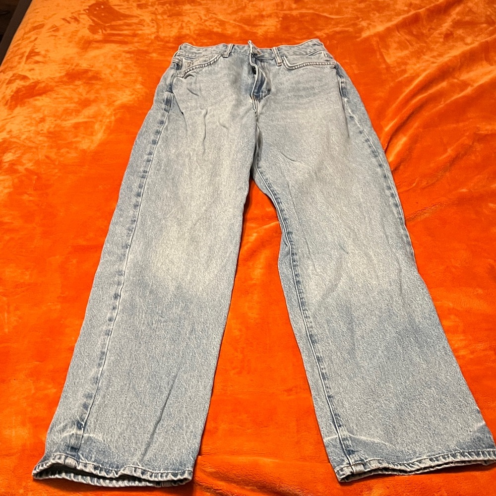 Forever 21 Light Blue Boyfriend Jeans